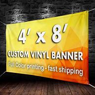 Custom Printed Banner 4ft x 8ft