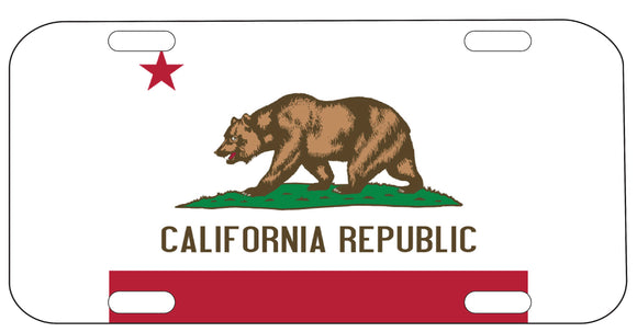 California State Flag Tag Graphic for Truck SUV Car