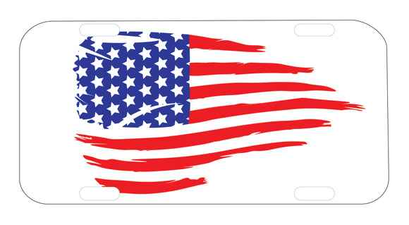 American Flag Tag Graphic for Truck SUV Car