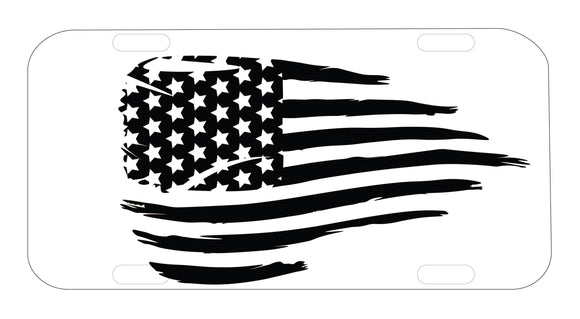 American Flag Tag Graphic for Truck SUV Car