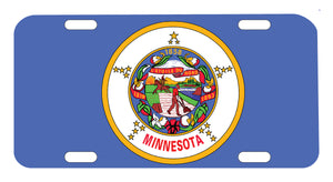 Minnesota State Flag Tag Graphic for Truck SUV Car