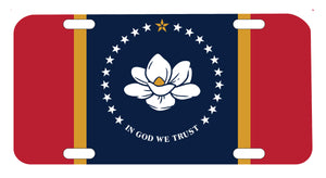 Mississippi State Flag Tag Graphic for Truck SUV Car