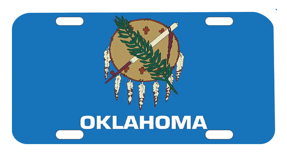 Oklahoma State Flag Tag Graphic for Truck SUV Car