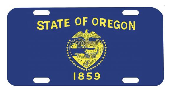Oregon State Flag Tag Graphic for Truck SUV Car