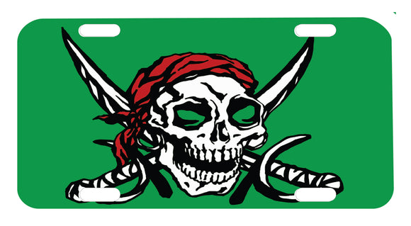 Pirates License Plate Tag Graphic for Truck SUV or Car