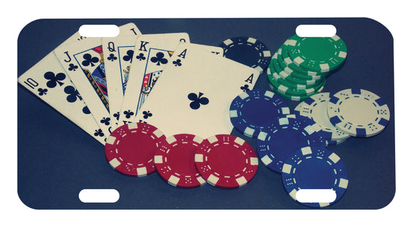 Poker Chips Cards Tag Graphic for Truck SUV Car