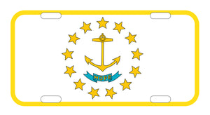 Rhode Island State Flag Tag Graphic for Truck SUV Car
