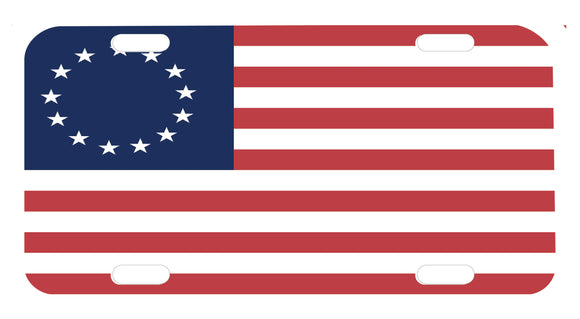 Ross American Flag Tag Graphic for Truck SUV Car