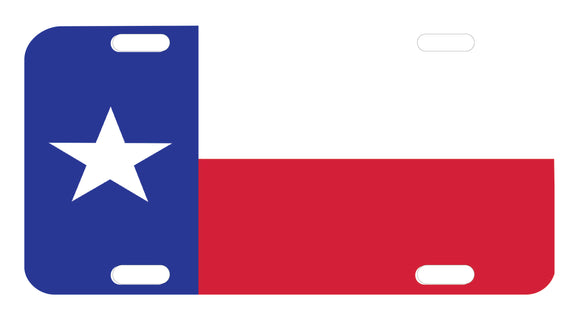 Texas Flag Tag Graphic for Truck SUV Car