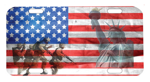 Statue of Liberty American Flag Tag Graphic for Truck SUV Car