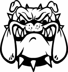 Bulldog Vinyl Decal Car Truck Window Graphics Stickers