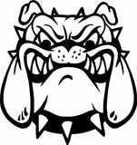 Bulldog Vinyl Decal Car Truck Window Graphics Stickers