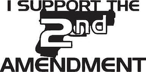 2nd Amendment Vinyl Decal Car Truck Window Graphics Stickers