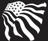 American Flag Vinyl Decal Car Truck Window Graphics Stickers