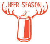 Beer Season Vinyl Decal Car Truck Window Graphics Stickers