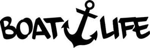 Boat Life Anchor Vinyl Decal Car Truck Window Graphics Sticker