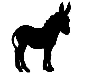 Donkey Vinyl Decal Car Truck Window Graphics Stickers