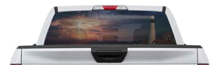 Light House Rear Window Perf Decal Graphic for Truck SUV