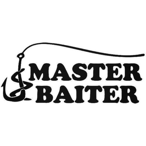 Master Baiter Vinyl Decal Car Truck Window Graphics Stickers