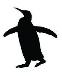 Penguin Vinyl Decal Car Truck Window Graphics Stickers