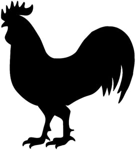 Rooster Vinyl Decal Car Truck Window Graphics Stickers