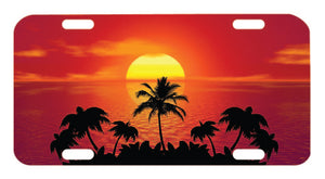 Sunset Tag Graphic for Truck SUV Car