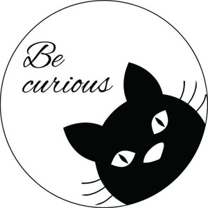 Cat Be Curious Vinyl Decal Car Truck Window Graphics Stickers