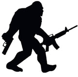 Big Foot Guns Vinyl Decal Car Truck Window Graphics Stickers