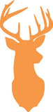 Deer Head Vinyl Decal Car Truck Window Graphics Stickers