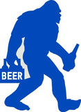 Drinking Sasquatch Vinyl Decal Car Truck Window Graphics Stickers