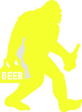 Drinking Sasquatch Vinyl Decal Car Truck Window Graphics Stickers