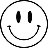 Smiley Face Vinyl Decal Car Truck Window Graphics Stickers