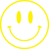 Smiley Face Vinyl Decal Car Truck Window Graphics Stickers